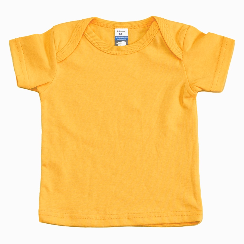 Basic Baby T Shirt - Yellow